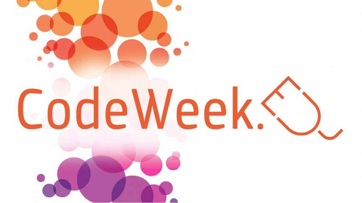 Codeweek (Avrupa Kod Haftası) mükemmellik sertifikamız